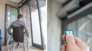 automatismo puertas mecanismo entrar salir abrir cerrar automatico